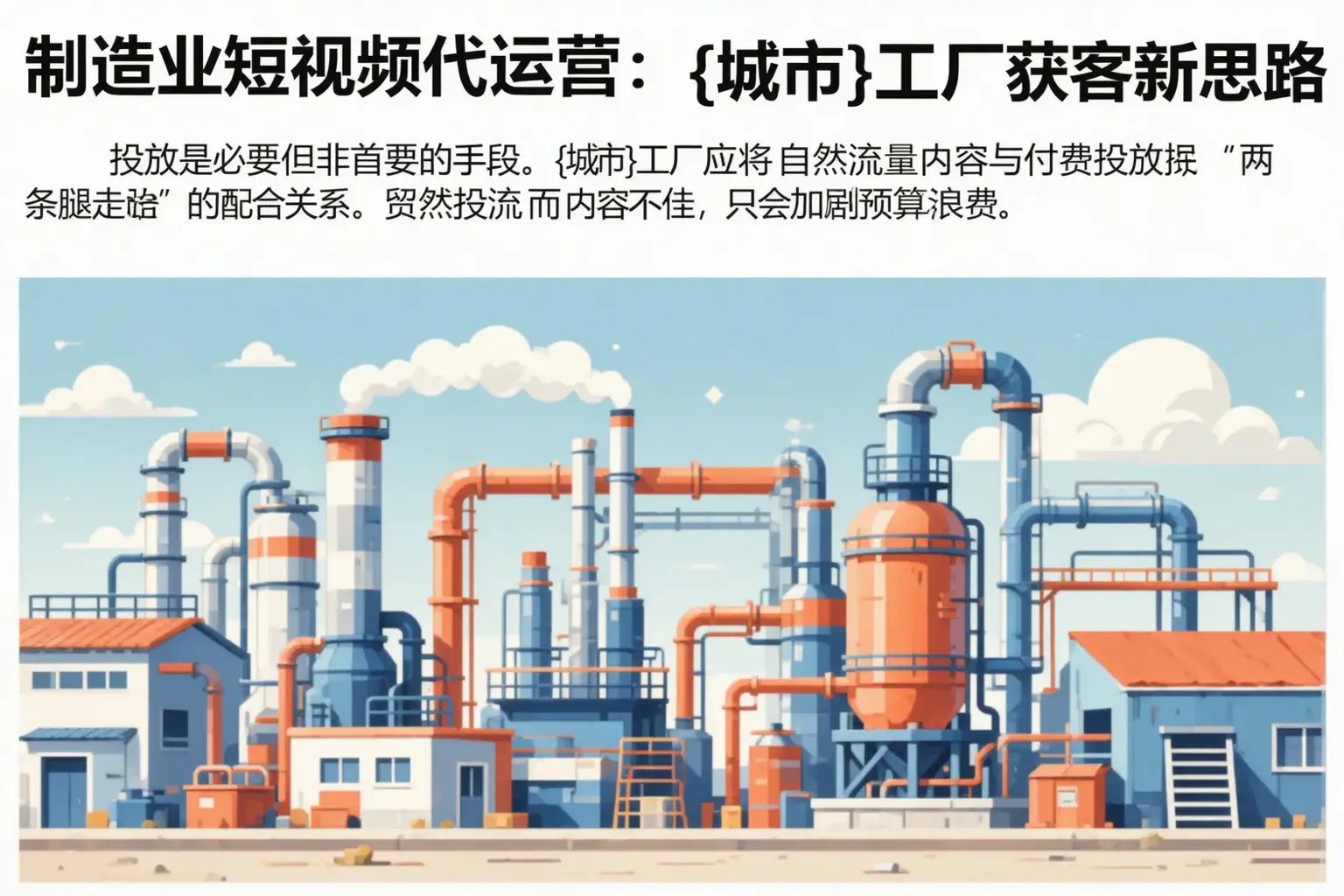 制造业短视频代运营：宁阳工厂获客新思路
